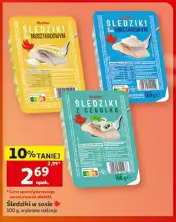 Auchan Śledziki w sosie oferta