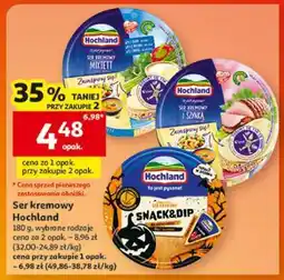 Auchan Ser kremowy Hochland oferta