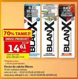 Auchan Pasta do zębów Blanx oferta