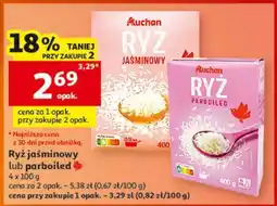 Auchan Ryż jaśminowy lub parboiled oferta