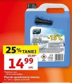 Auchan Płyn do spryskiwaczy zimowy oferta