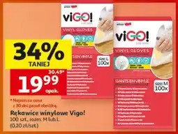 Auchan Rękawice winylowe Vigo! oferta