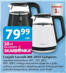 Auchan Czajnik Łucznik WK-2503 Compact+ oferta