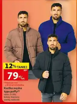 Auchan Kurtka męska typu puffy oferta