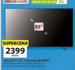 Auchan Mini LED TV 55 Samsung UE55M80 oferta