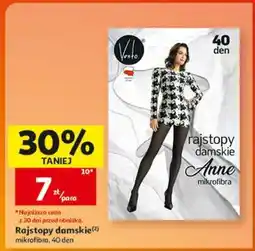 Auchan Rajstopy damskie oferta