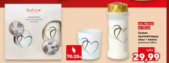 Kaufland Zestaw upamiętniający znicz + świeca oferta