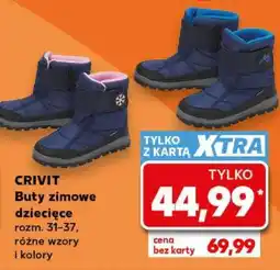 Kaufland CRIVIT Buty zimowe dziecięce oferta