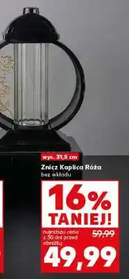 Kaufland Znicz Kaplica Róża oferta