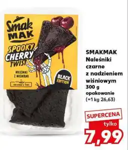 Kaufland SMAKMAK Naleśniki czarne z nadzieniem wiśniowym 300 g opakowanie oferta