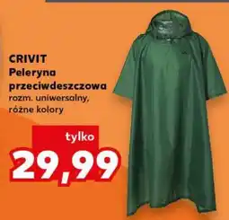 Kaufland Crivit Peleryna przeciwdeszczowa oferta