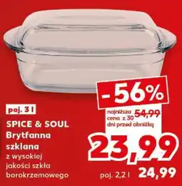 Kaufland SPICE & SOUL Brytfanna szklana oferta