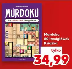 Kaufland Murdoku 80 łamigłówek Książka oferta