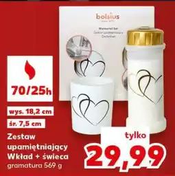 Kaufland Zestaw upamiętniający Wkład + Świeca oferta