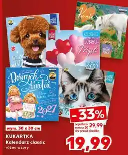 Kaufland KUKARTKA Kalendarz classic oferta