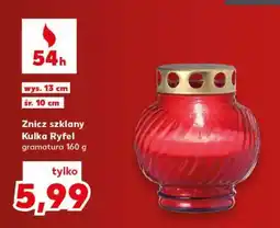 Kaufland Znicz szklany Kulka Ryfel oferta