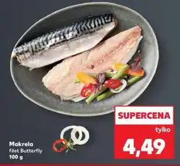 Kaufland Makrela filet Butterfly 100 g oferta