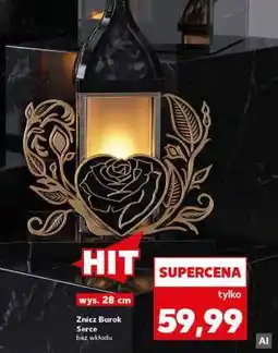 Kaufland Znicz Barok serce oferta