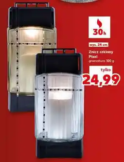 Kaufland Znicz szklany Pixel oferta