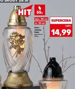 Kaufland Znicz szklany Kalla oferta