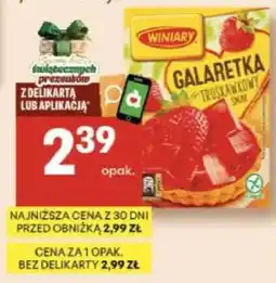 Delikatesy Centrum WINIARY Galaretka oferta