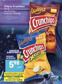 Delikatesy Centrum Chipsy CRUNCHIPS oferta