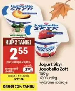 Delikatesy Centrum Jogurt Skyr Jogobella Zott oferta