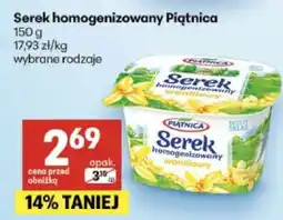 Delikatesy Centrum Serek homogenizowany PIĄTNICA oferta