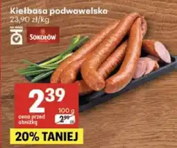 Delikatesy Centrum Kiełbasa podwawelska oferta