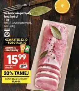 Delikatesy Centrum Schab wieprzowy bez kości oferta