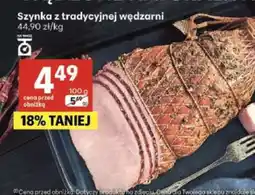 Delikatesy Centrum Szynka z tradycyjnej wędzarni oferta
