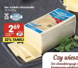 Delikatesy Centrum Ser w bloku Mozzarella oferta