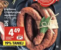 Delikatesy Centrum Kiełbasa z tradycyjnej wędzarni oferta