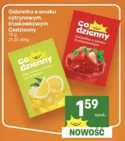 Delikatesy Centrum Galaretka o smaku cytrynowym, truskawkowym Codzienny oferta