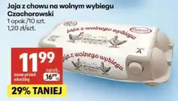 Delikatesy Centrum Jaja z chowu na wolnym wybiegu Czachorowski oferta