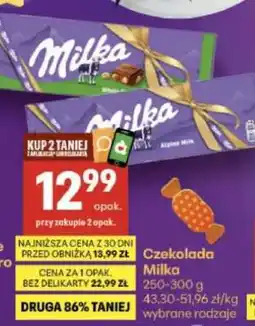 Delikatesy Centrum Czekolada MILKA oferta