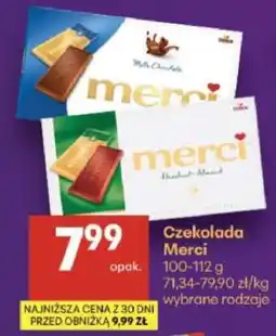 Delikatesy Centrum Czekolada Merci oferta