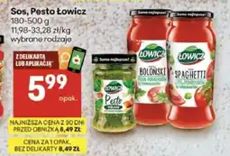 Delikatesy Centrum Sos pesto Łowicz oferta