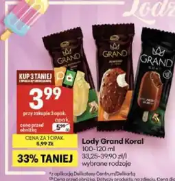 Delikatesy Centrum Lody Grand Koral oferta
