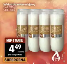 Delikatesy Centrum Wkład do zniczy olejowy oferta