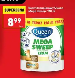 Biedronka Ręcznik papierowy Queen Mega Sweep, 120 m oferta
