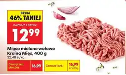 Biedronka Mięso mielone wołowe Kraina Mięs , 400 g oferta