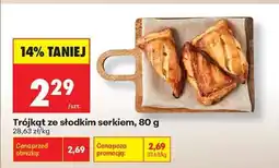 Biedronka Trójkąt ze słodkim serkiem, 80 g oferta