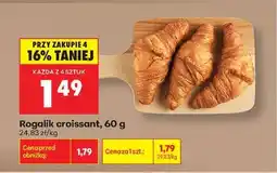 Biedronka Rogalik croissant 60 g oferta