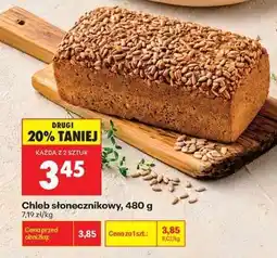 Biedronka Chleb słonecznikowy 480 g oferta