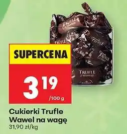 Biedronka Cukierki Trufle Wawel na wagę oferta