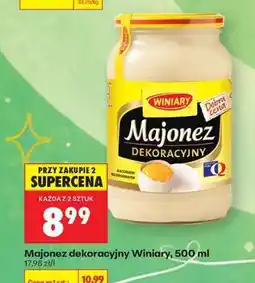 Biedronka Majonez dekoracyjny Winiary 500 ml oferta