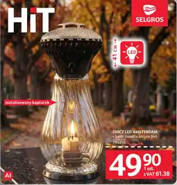 Selgros Znicz led amsterdam oferta