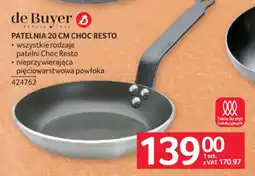 Selgros de Buyer PATELNIA 20 CM CHOC RESTO oferta
