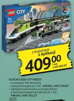 Selgros Klocki LEGO City 60337 oferta